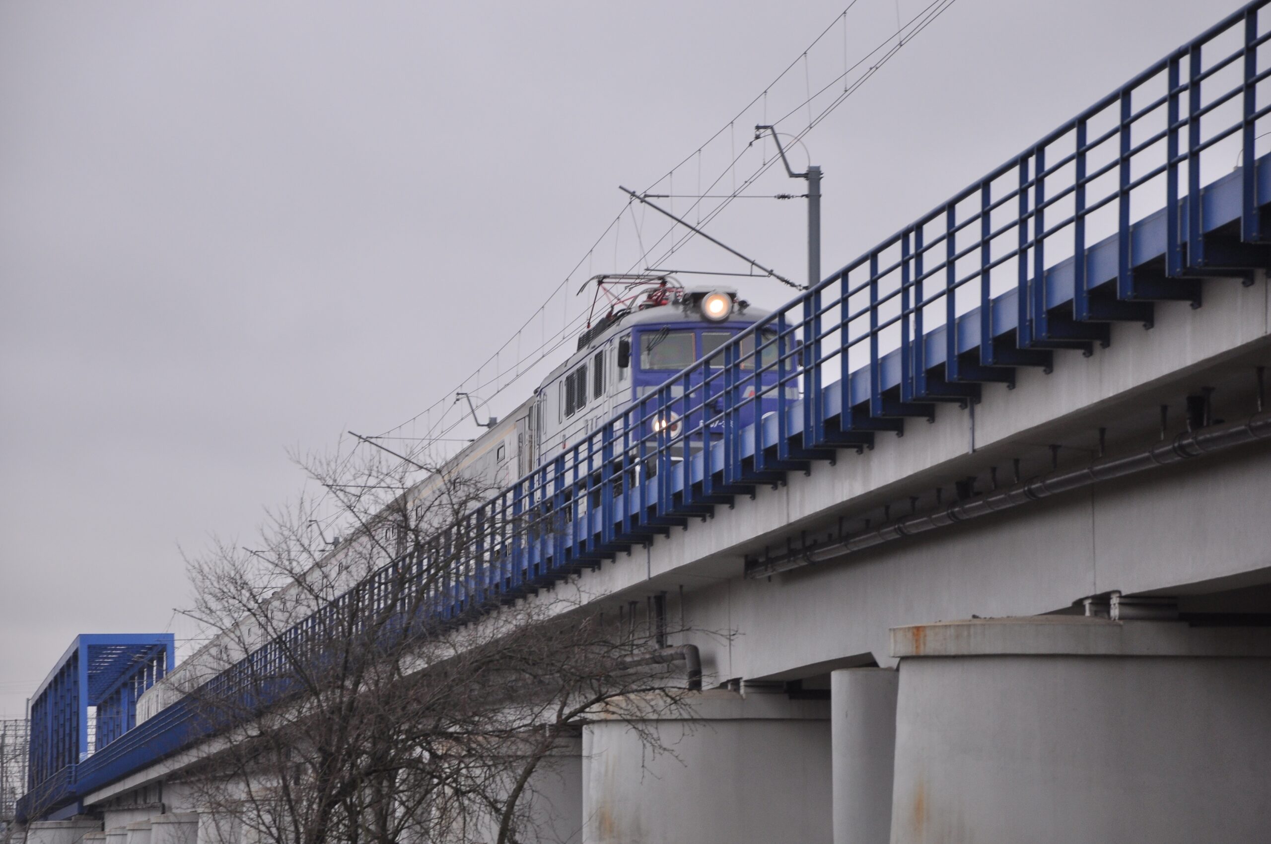 Most Kolejowy na Odrze Wrocław Osobowice / Einsenbahnbrücke über die Oder in Wrocław
