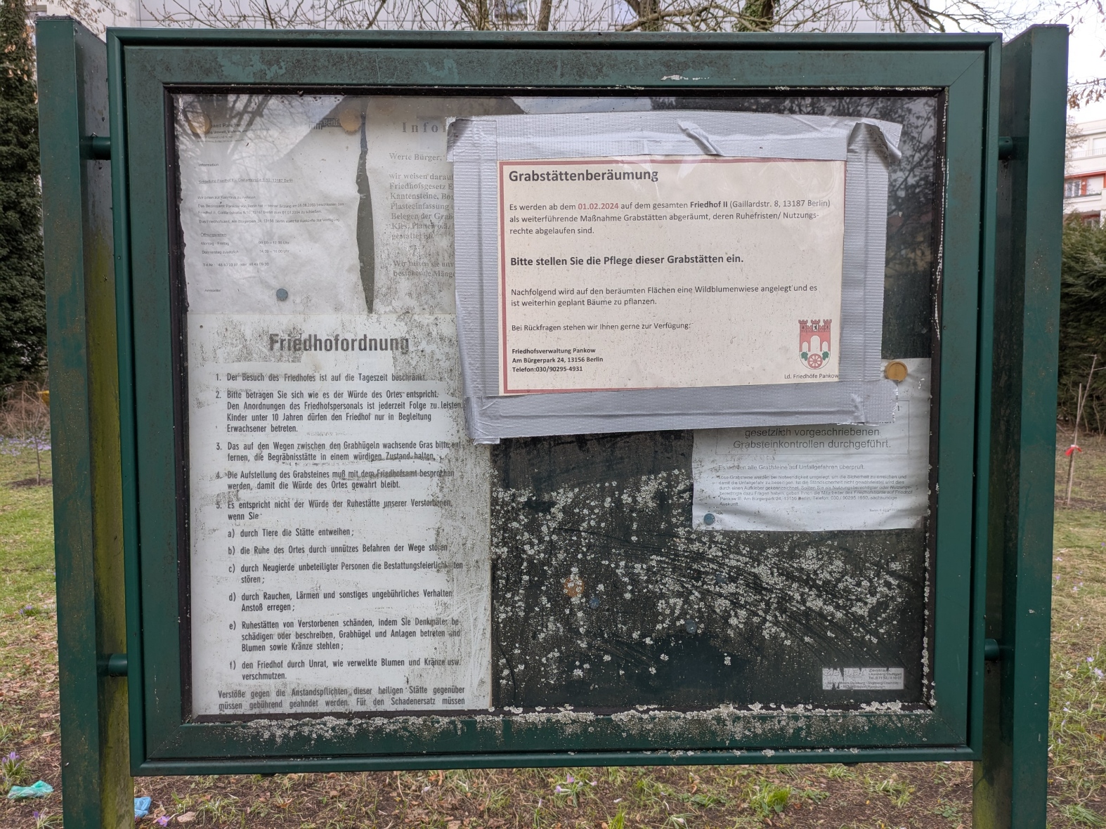 grabstättenberäumung