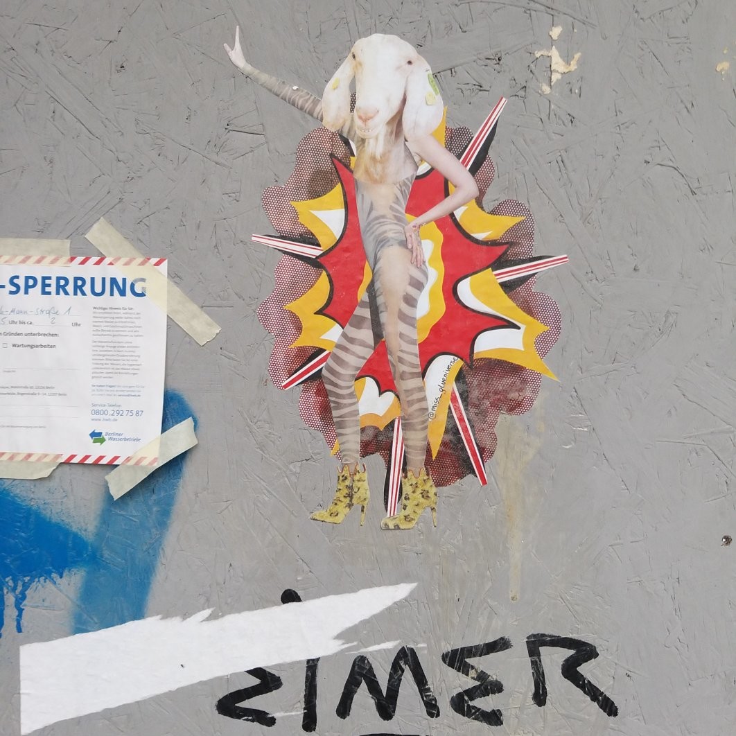 paste up von @miss_glueniverse in #pankreich paste up von @miss_glueniverse in #pankreich